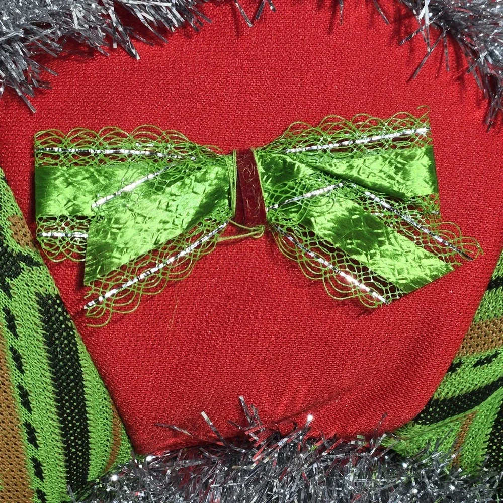 VINTAGE Homemade‎ Christmas Tinsel 14